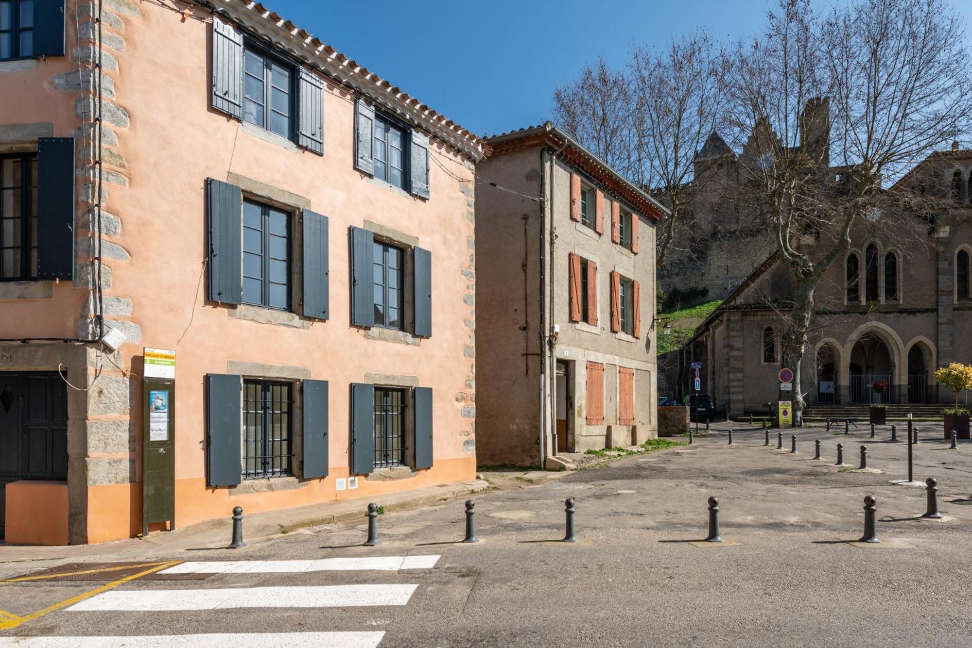 L'Or Blanc-Clim-Netflix-Vue Cité Médiévale Carcassonne Esterno foto